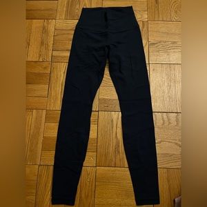 Lululemon navy blue size 4 align leggings